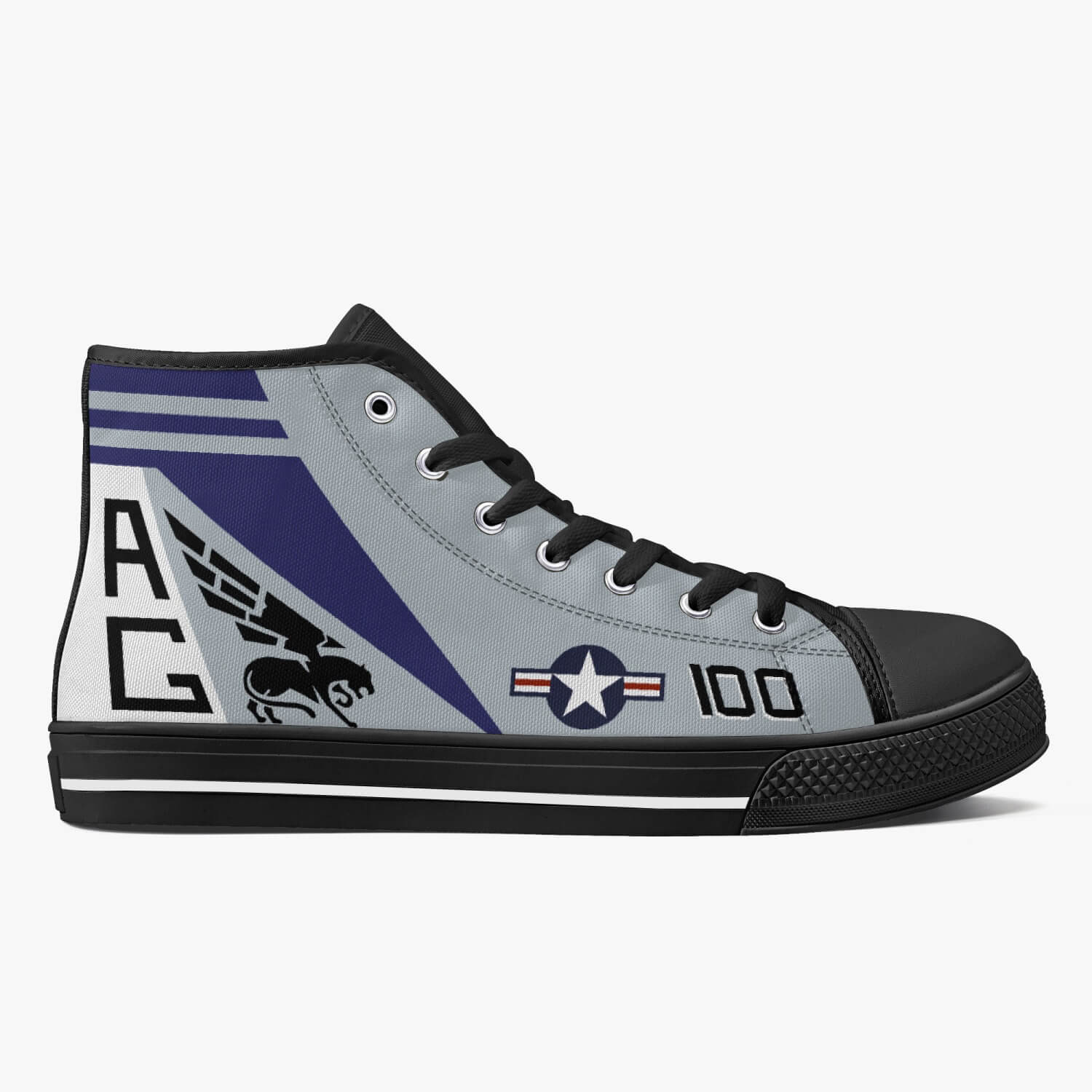 VF-143 "Pukin Dogs" High Top Canvas Shoes - I Love a Hangar