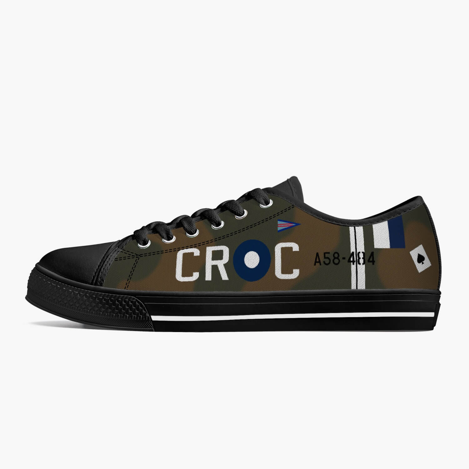 Spitfire "CR-C" Low Top Canvas Shoes - I Love a Hangar