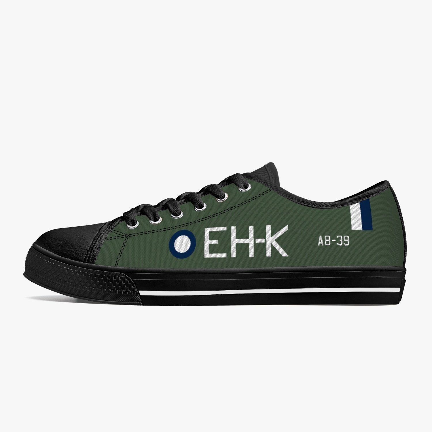 Beaufighter "EH-K" Low Top Canvas Shoes - I Love a Hangar