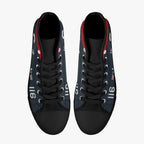 F9F Panther "S-116" of Neil Armstrong High Top Canvas Shoes - I Love a Hangar