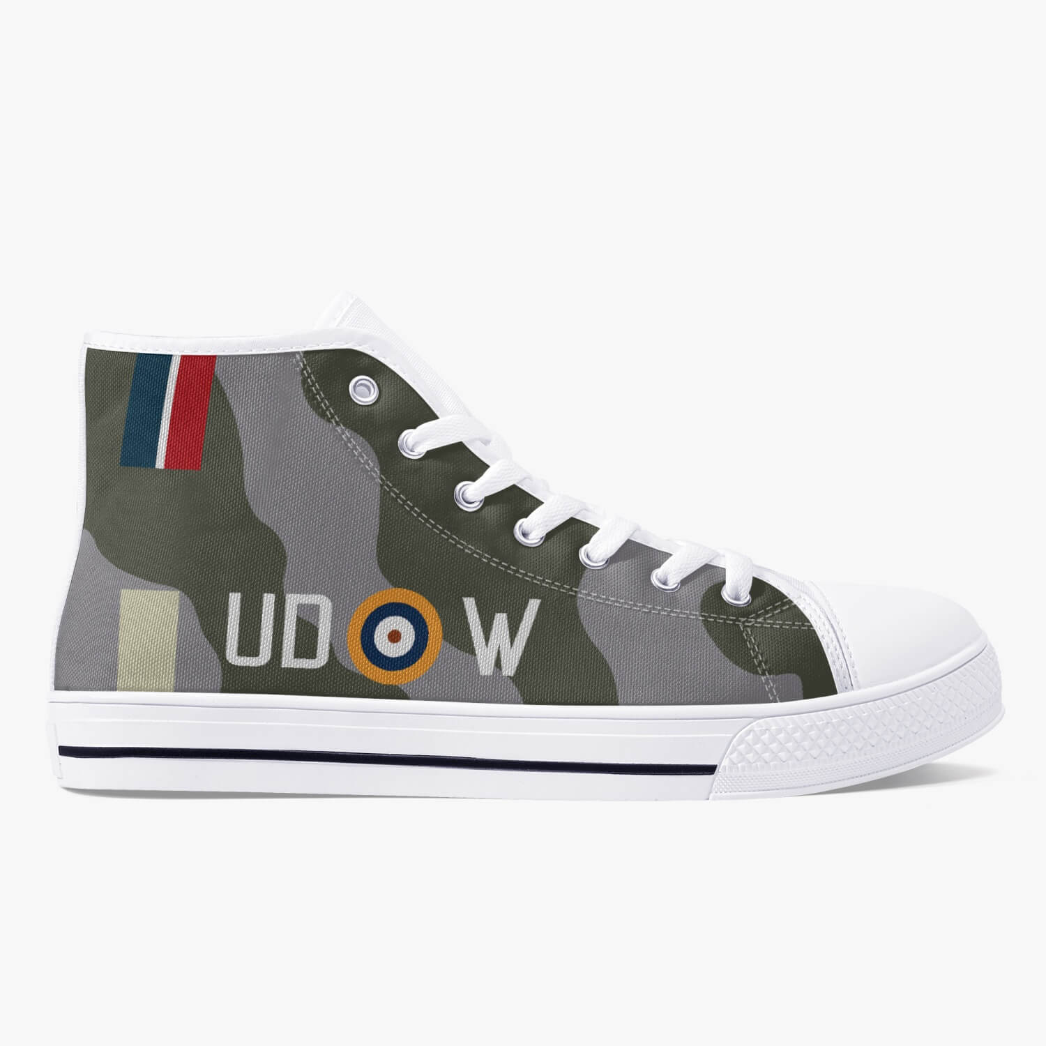 Spitfire "UD-W" High Top Canvas Shoes - I Love a Hangar