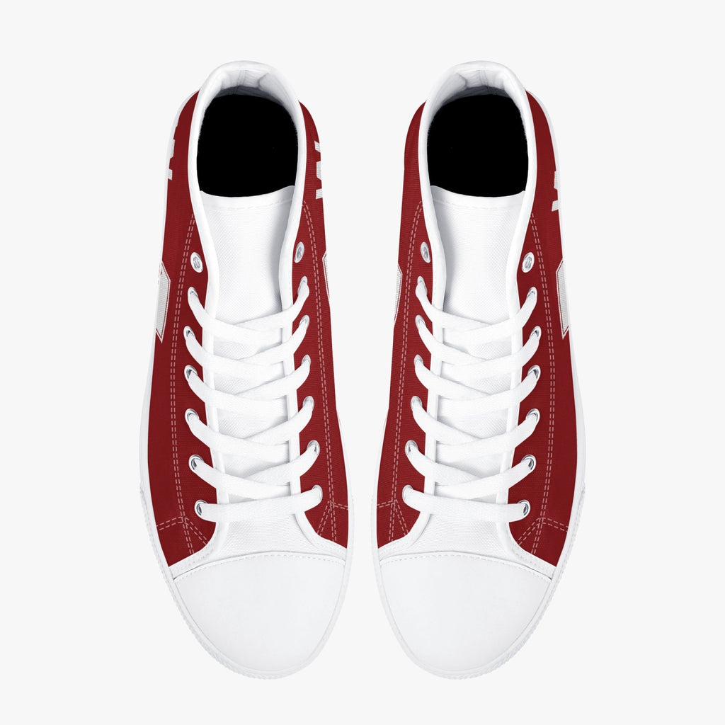 VMFA-232 "Red Devils" High Top Canvas Shoes - I Love a Hangar