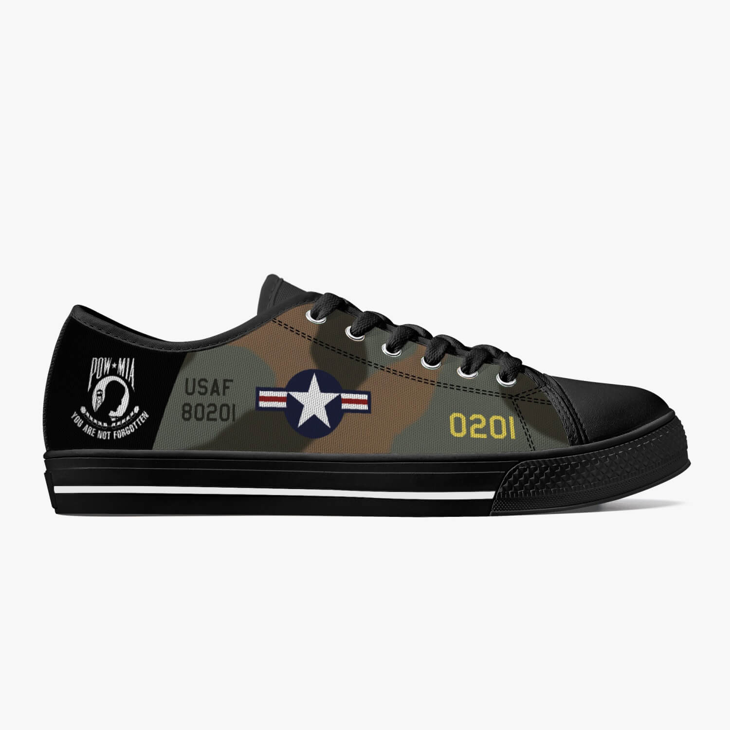 B-52 "Charcoal 1" Low Top Canvas Shoes - I Love a Hangar