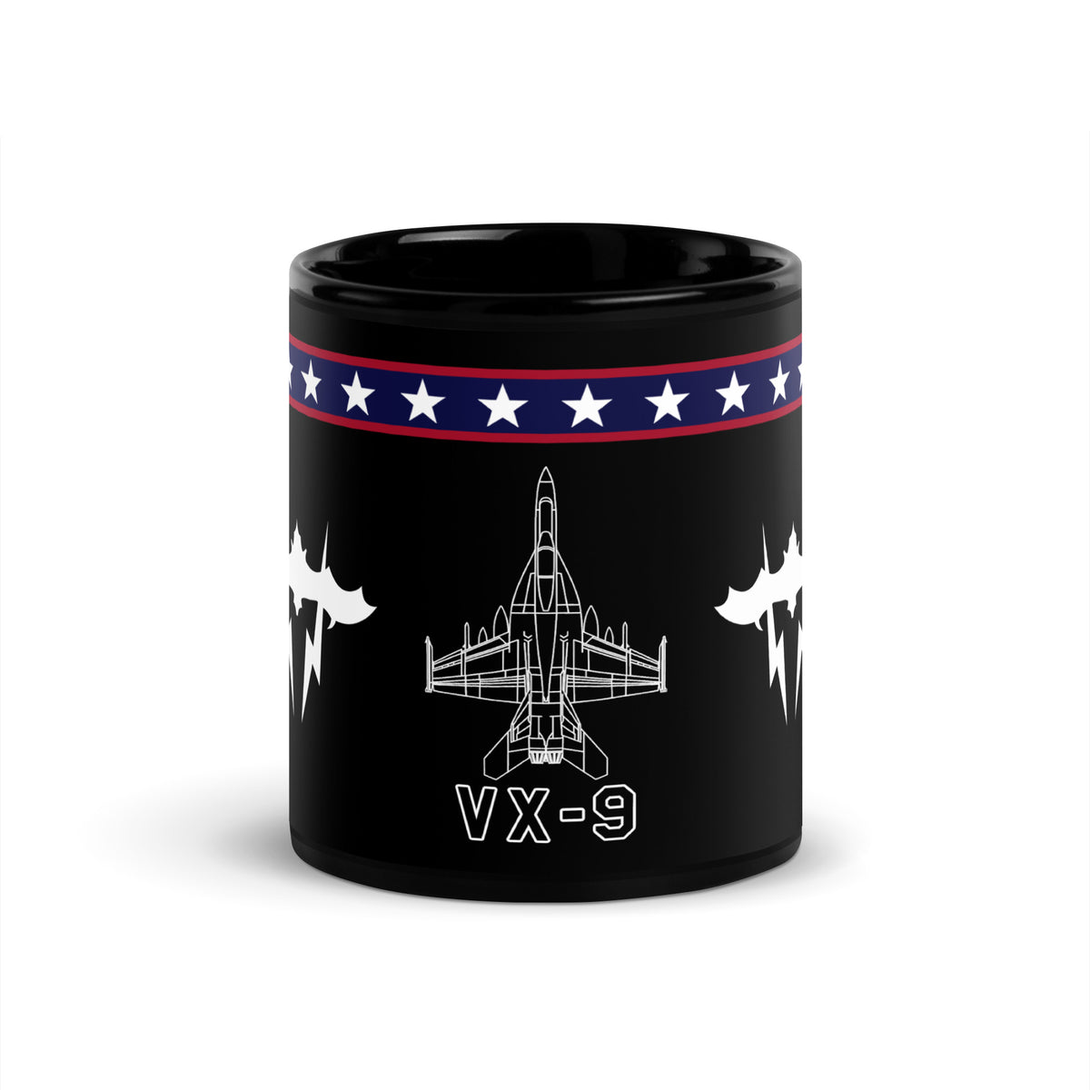 VX-9 "Vampires" Black Glossy Mug - I Love a Hangar