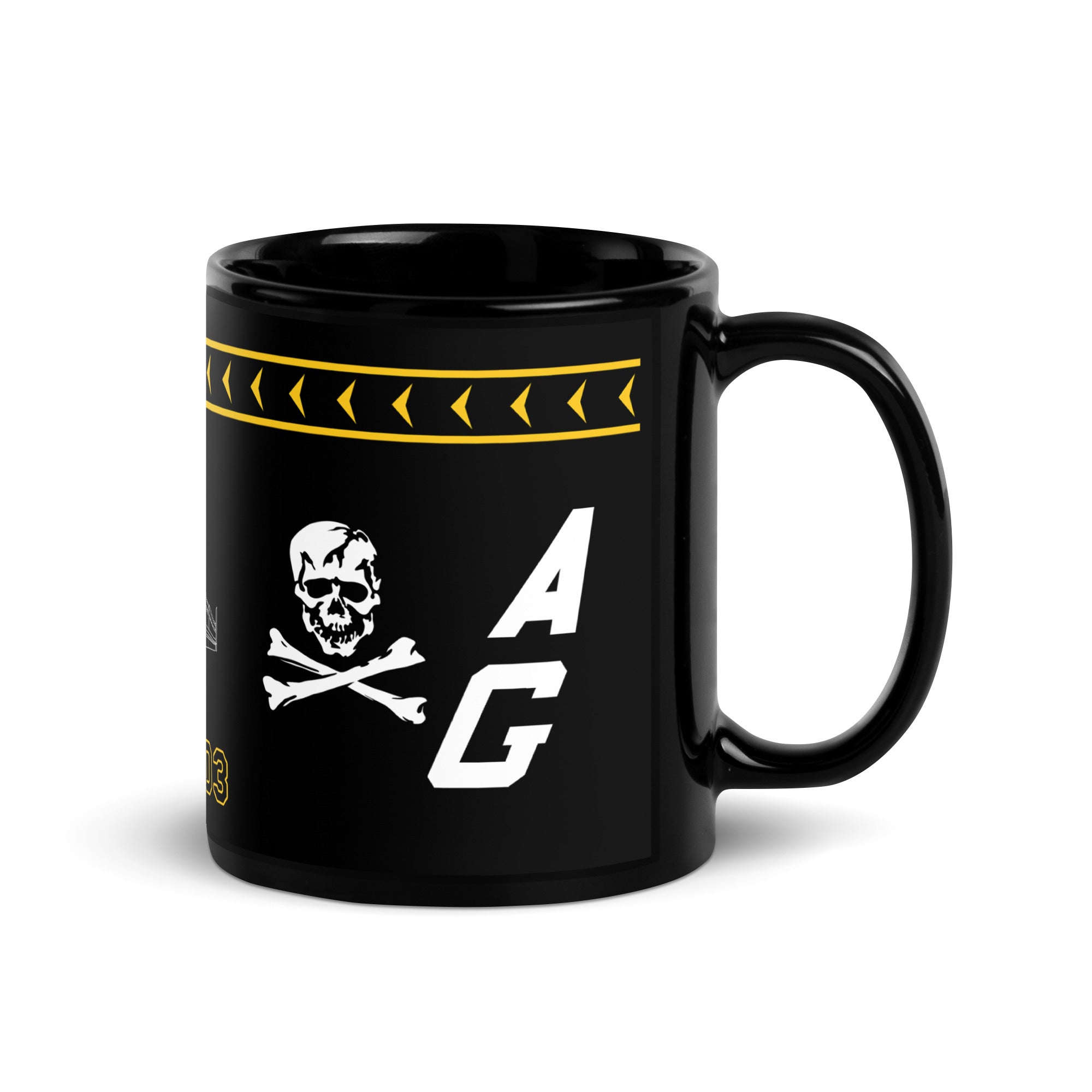 VFA-103 "Jolly Rogers" Black Glossy Mug