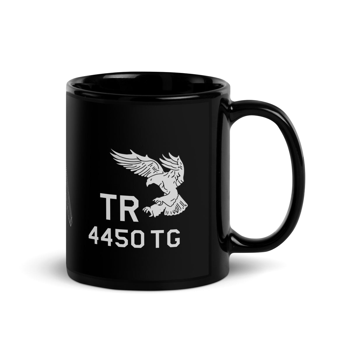 F-117 "Nighthawk" Black Glossy Mug - I Love a Hangar
