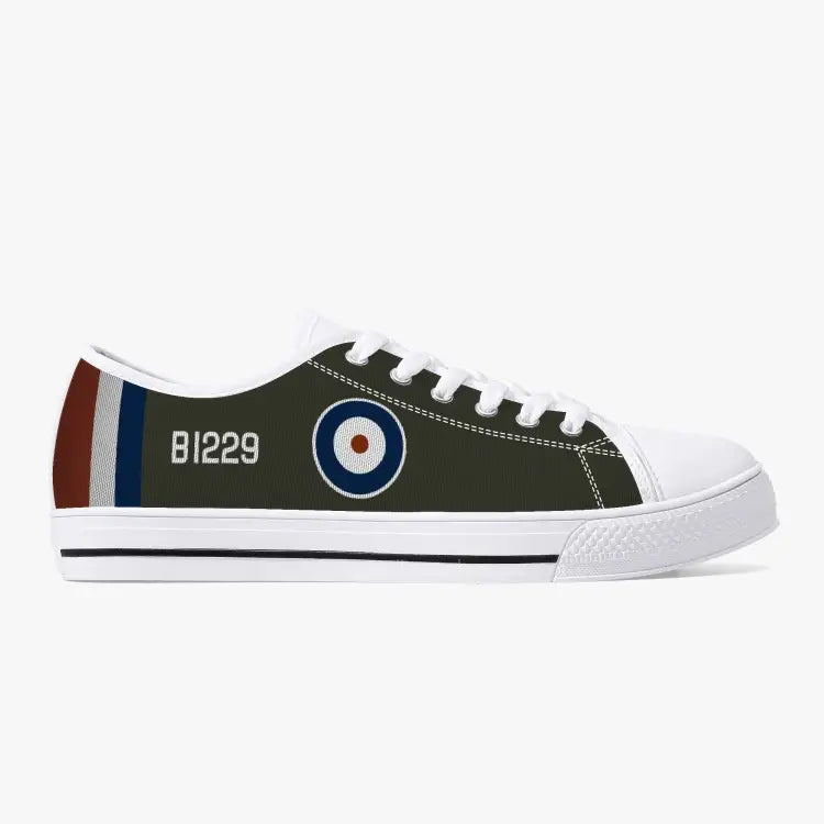 Bristol F2B B1229 Low Top Canvas Shoes - I Love a Hangar