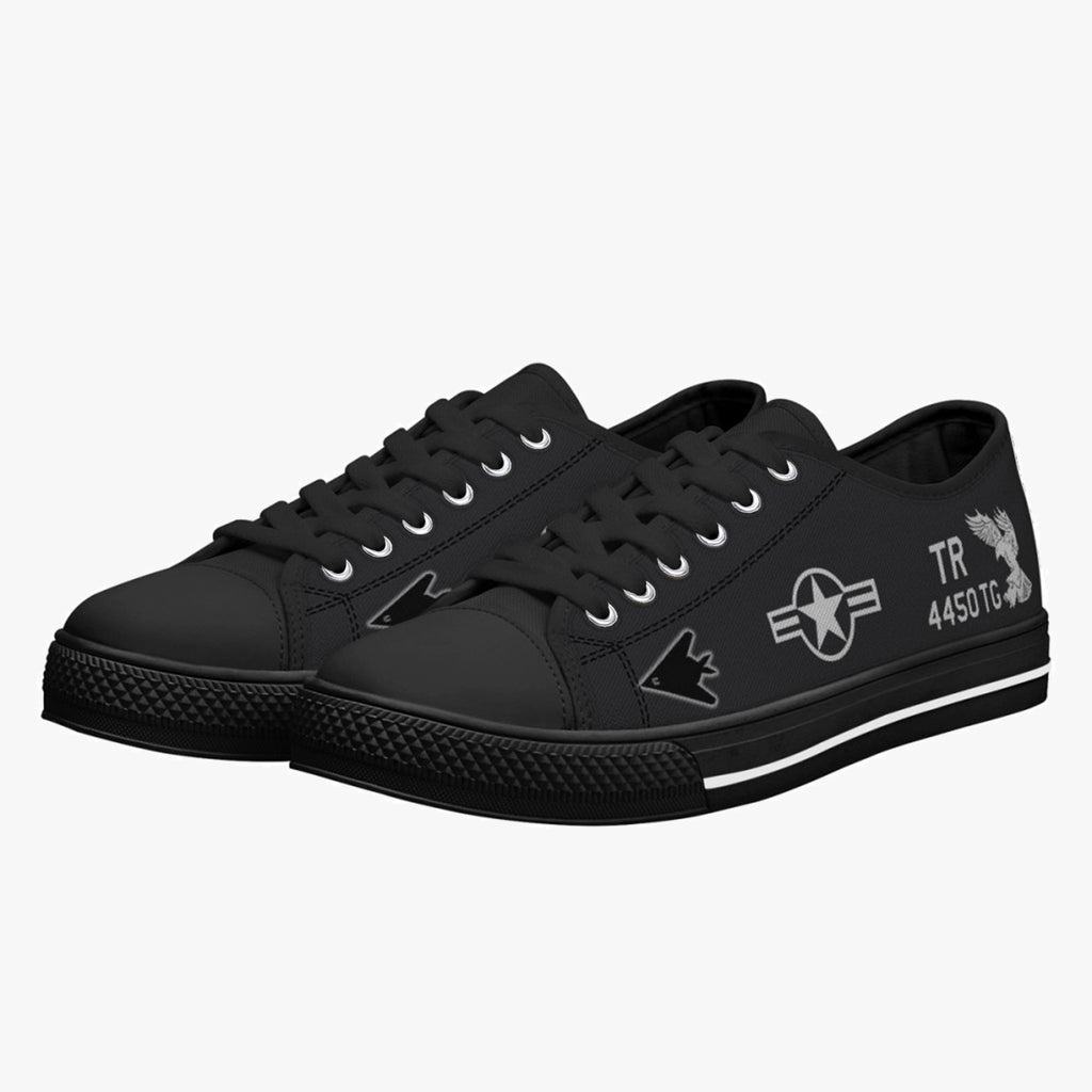 F-117 "Nighthawk" Low Top Canvas Shoes - I Love a Hangar