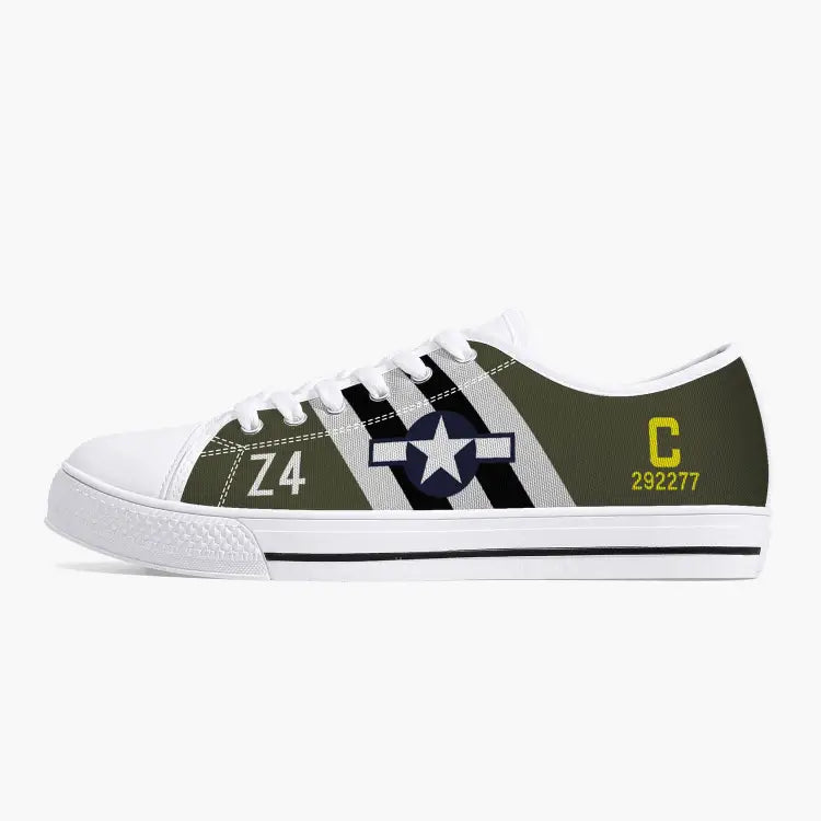 C-47 "Boogie Baby" Low Top Canvas Shoes - I Love a Hangar