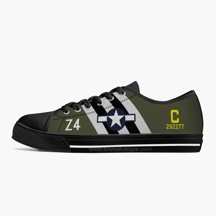 C-47 "Boogie Baby" Low Top Canvas Shoes - I Love a Hangar