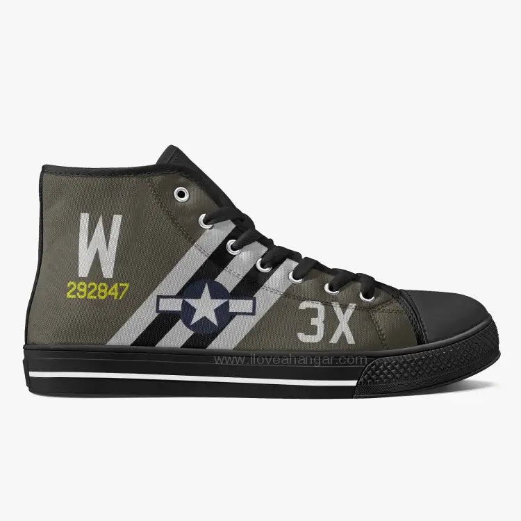 C-47 "That's All, Brother" High Top Canvas Shoes - I Love a Hangar