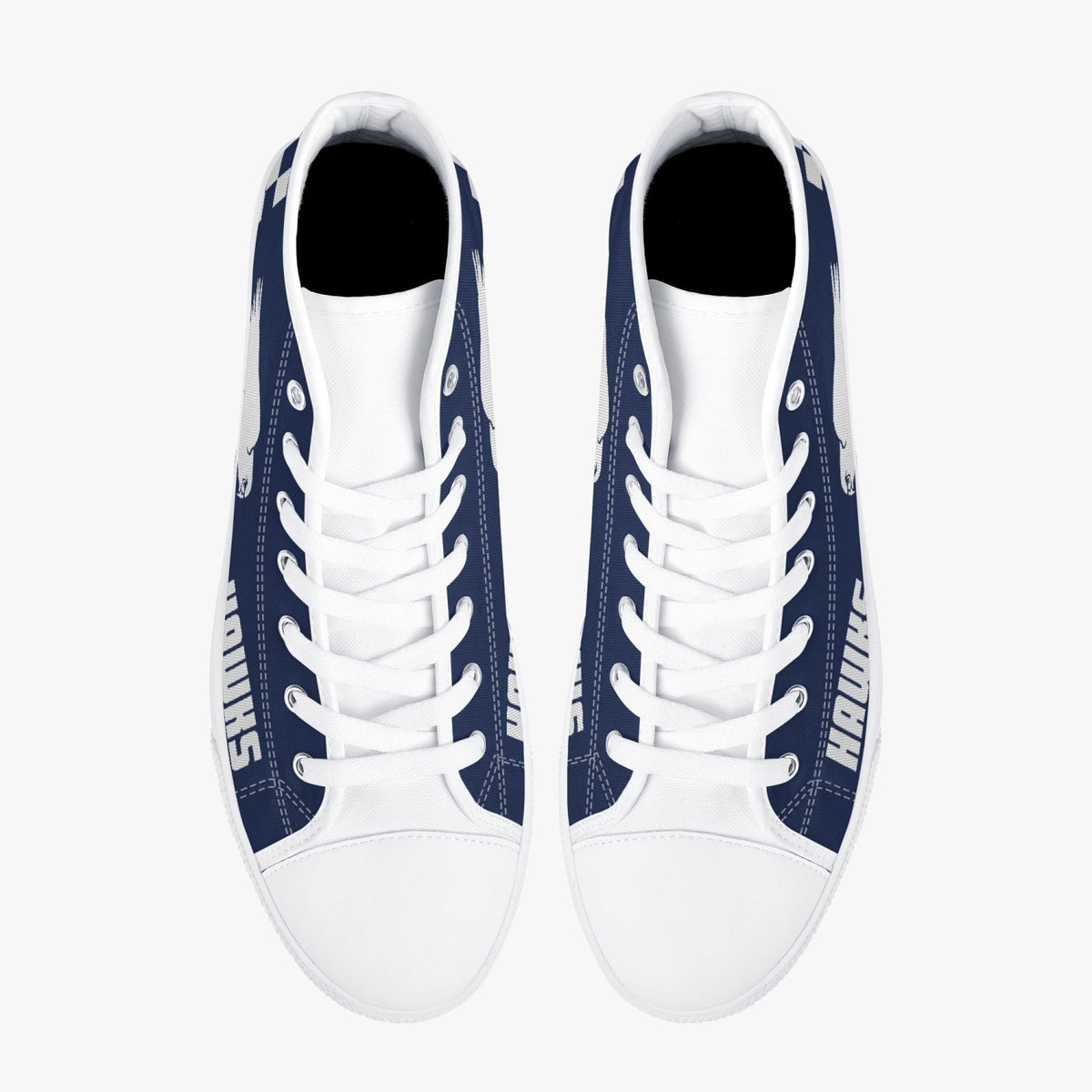 VMFA-533 "Hawks" (F-35 Edition) High Top Canvas Shoes - I Love a Hangar