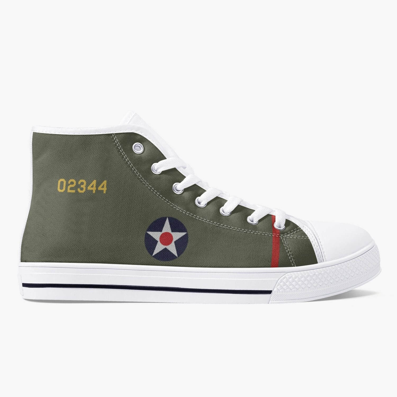 B-25 "Doolittle Raiders" High Top Canvas Shoes - I Love a Hangar