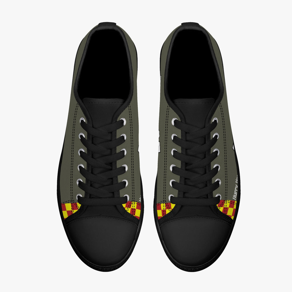 P-51 "Hurry Home Honey" Low Top Canvas Shoes - I Love a Hangar