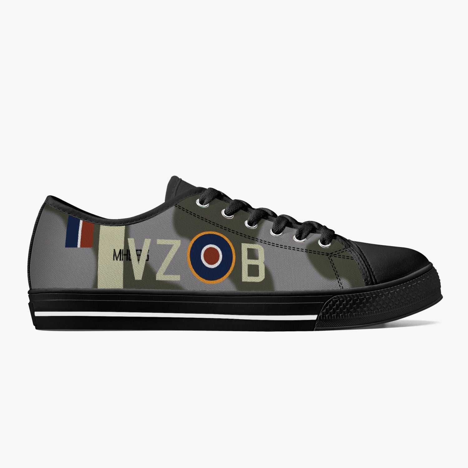 Spitfire "VZ-B" Low Top Canvas Shoes - I Love a Hangar