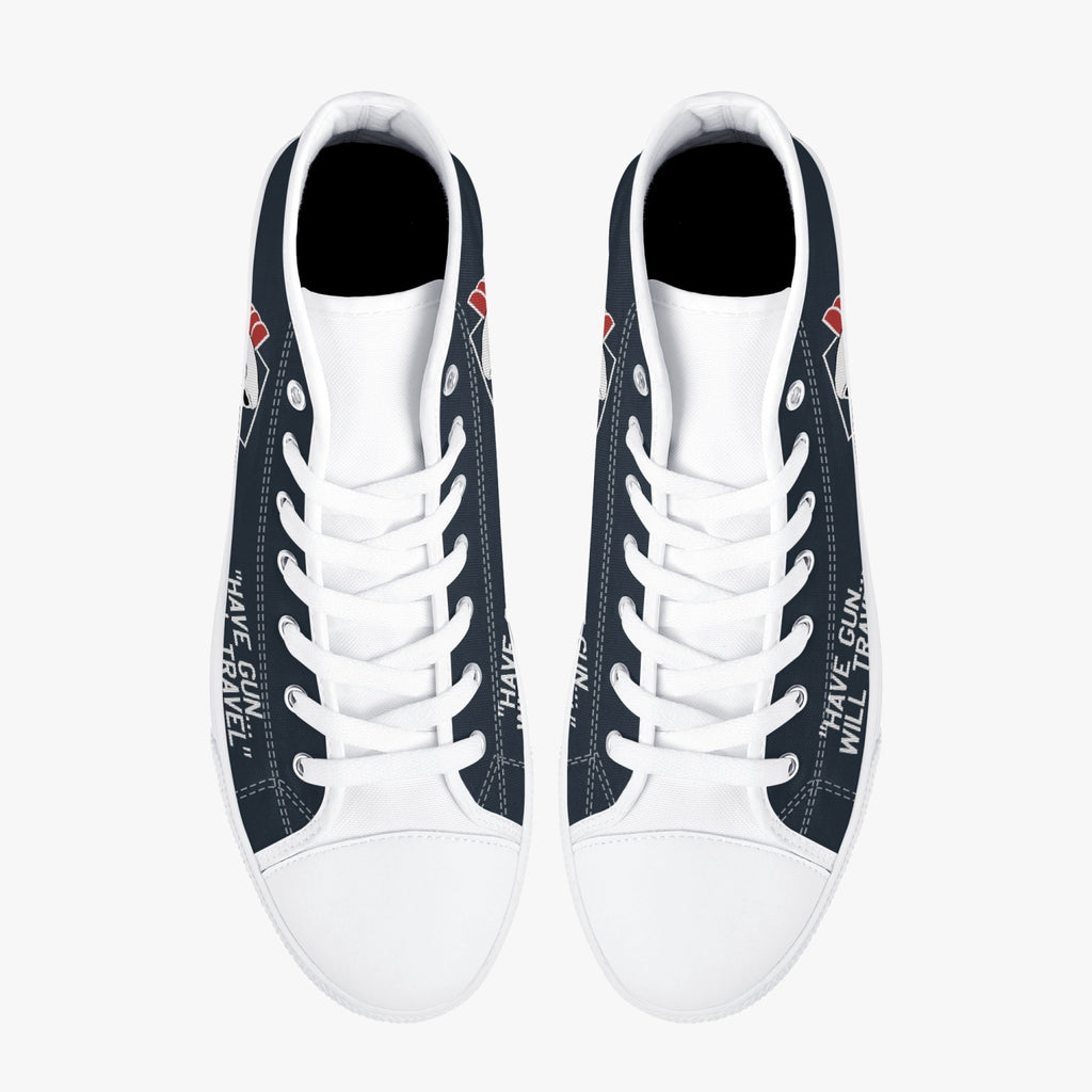 VFA-34 "Blue Blasters" High Top Canvas Shoes - I Love a Hangar