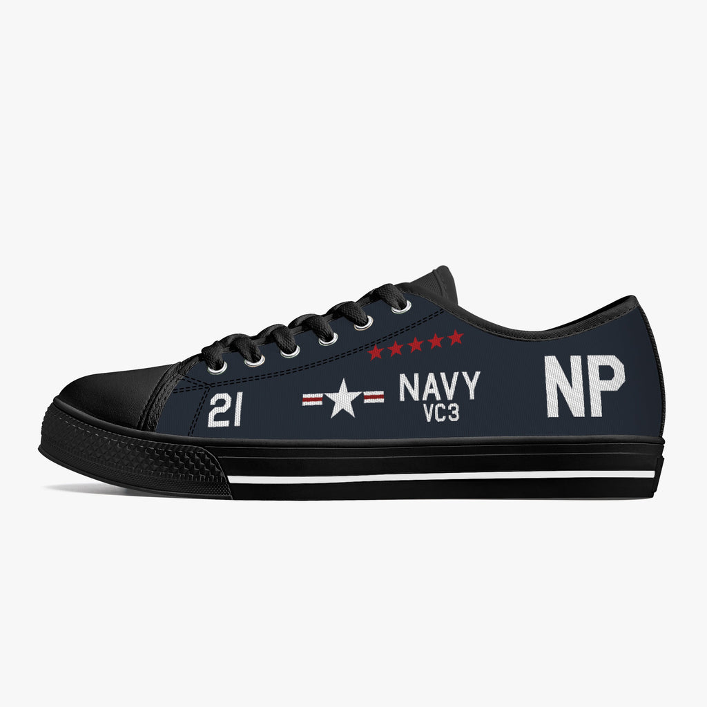 F4U Corsair "NP21" Low Top Canvas Shoes - I Love a Hangar