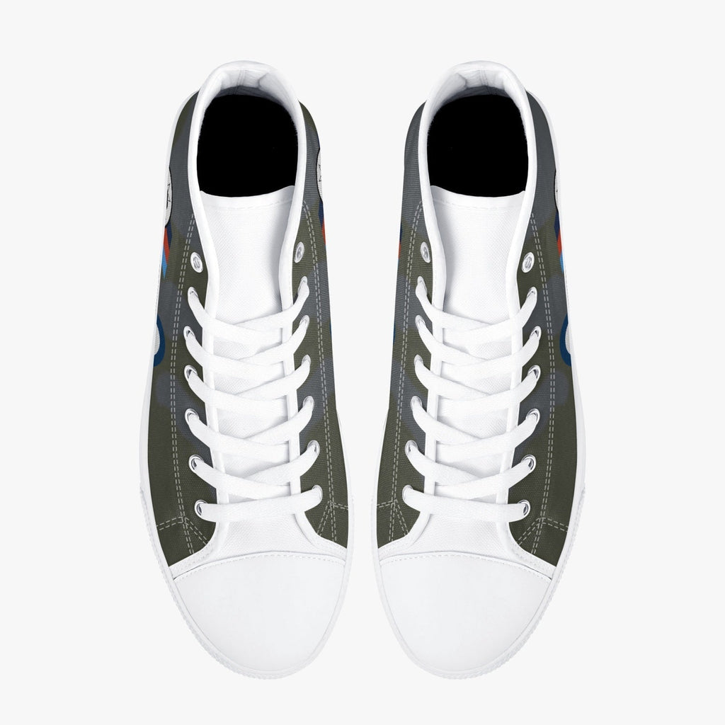Macchi  "A7-047" High Top Canvas Shoes (Camo) - I Love a Hangar