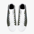 Macchi  "A7-047" High Top Canvas Shoes (Camo) - I Love a Hangar