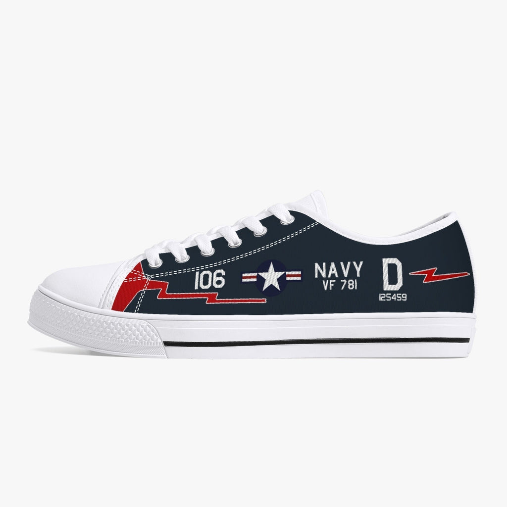 F9F-5 Panther "D106" Low Top Canvas Shoes - I Love a Hangar