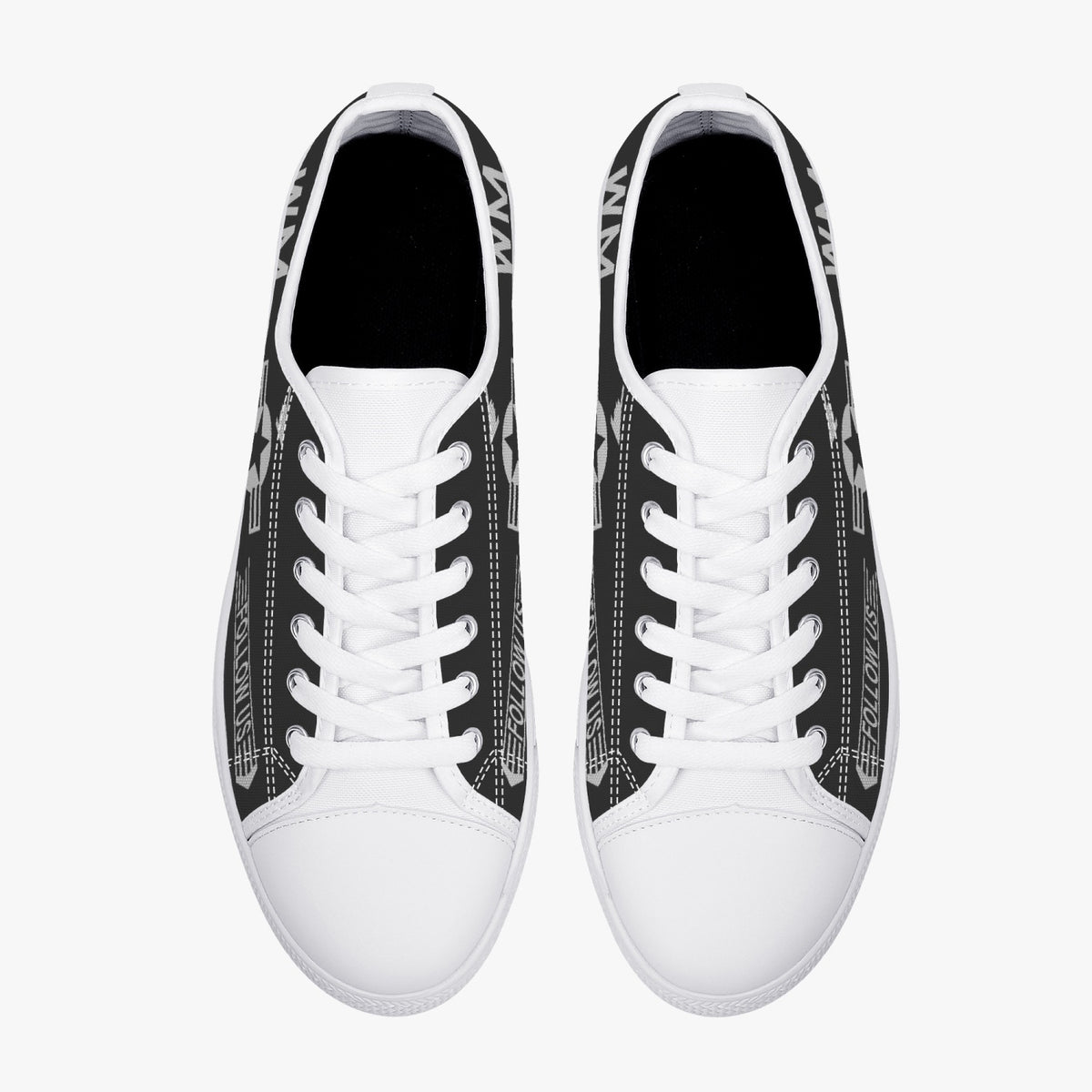 B-2 "Spirit" Low Top Canvas Shoes - I Love a Hangar