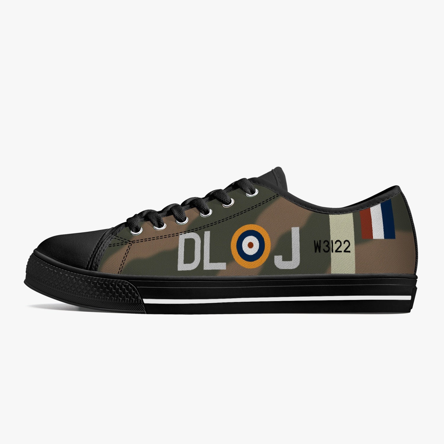 Spitfire "DL-J" Low Top Canvas Shoes - I Love a Hangar