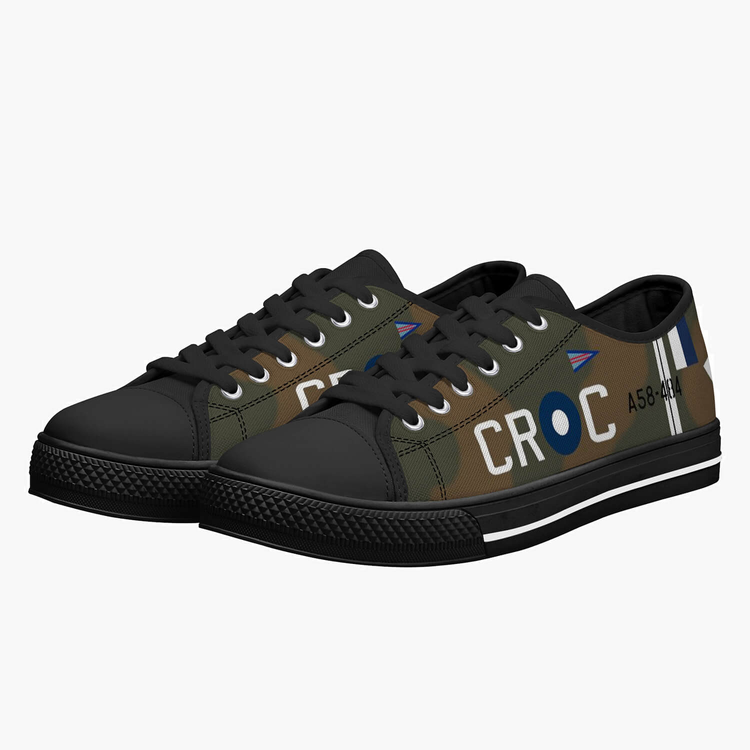 Spitfire "CR-C" Low Top Canvas Shoes - I Love a Hangar