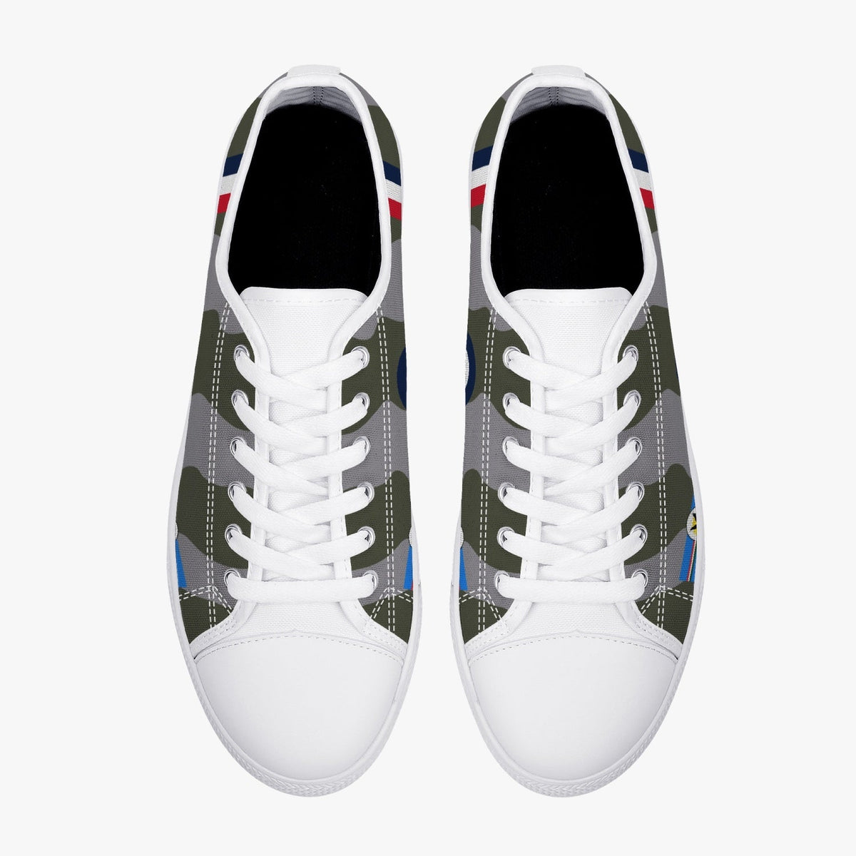 Hawker Hunter "XF460" Low Top Canvas Shoes - I Love a Hangar