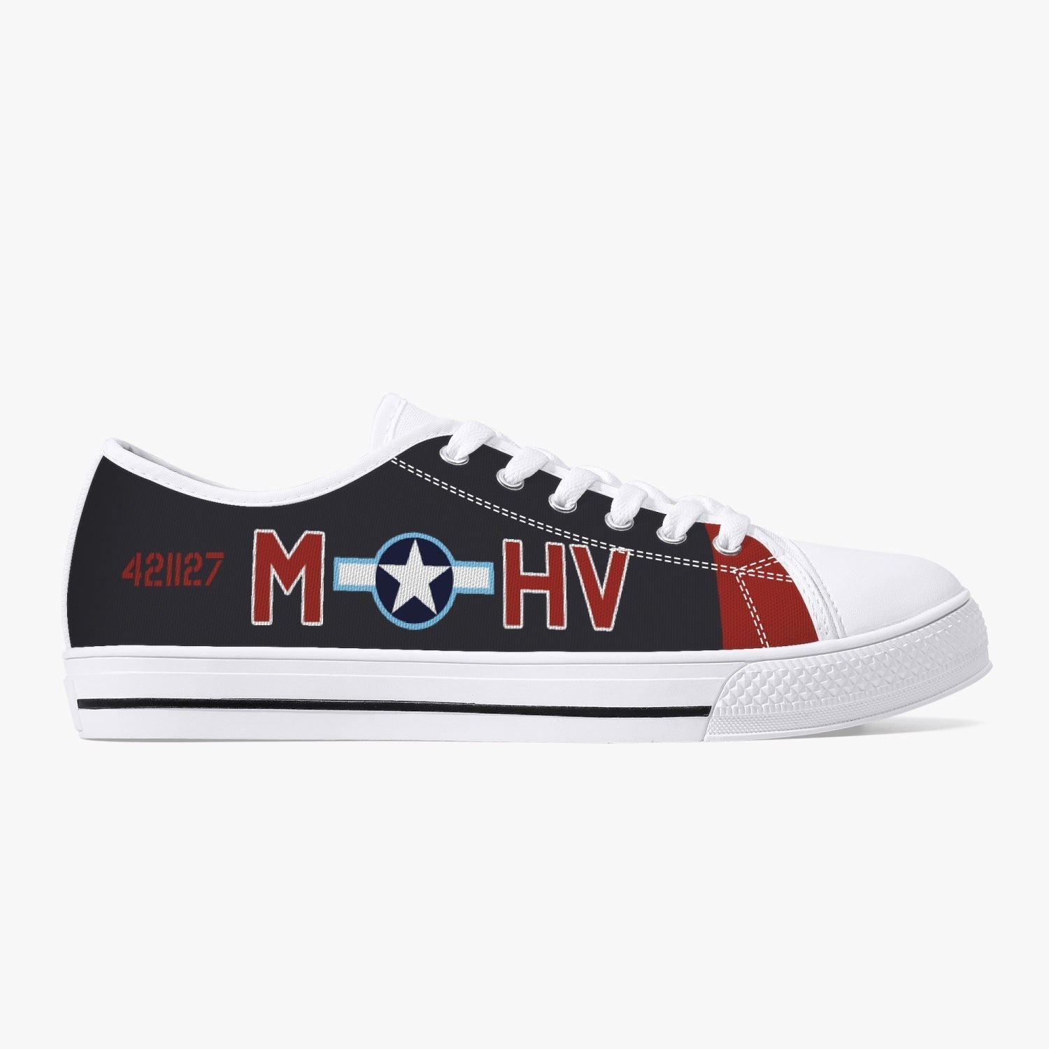 P-47 "Pengie V" Low Top Canvas Shoes - I Love a Hangar