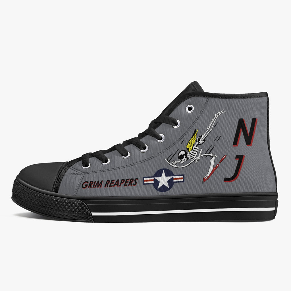 VFA-101 "Grim Reapers" High Top Canvas Shoes - I Love a Hangar