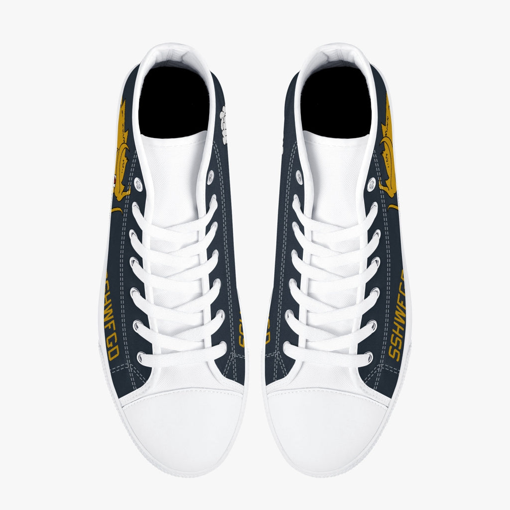VFA-192 "Golden Dragons" High Top Canvas Shoes - I Love a Hangar