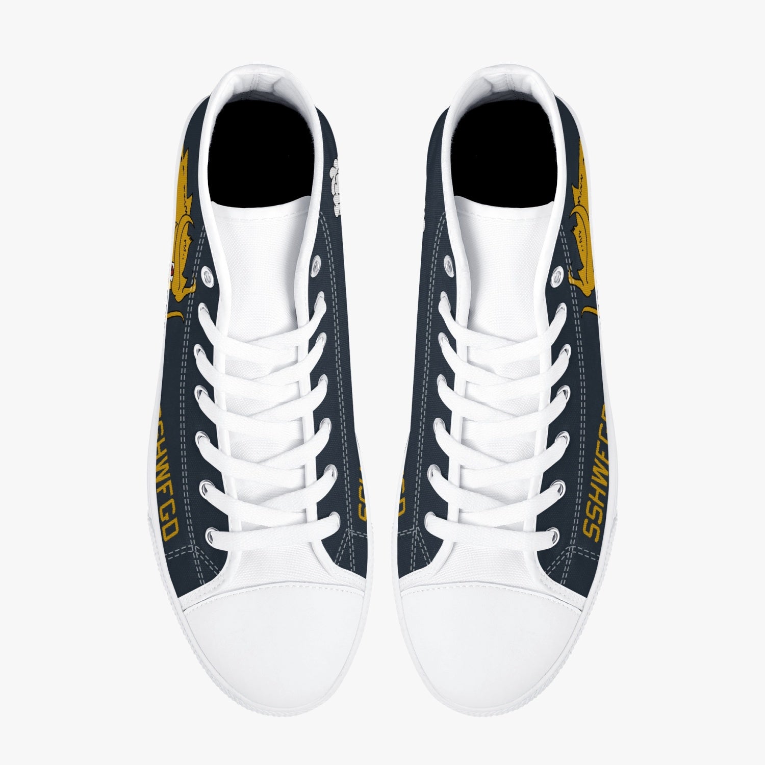 VFA-192 "Golden Dragons" High Top Canvas Shoes