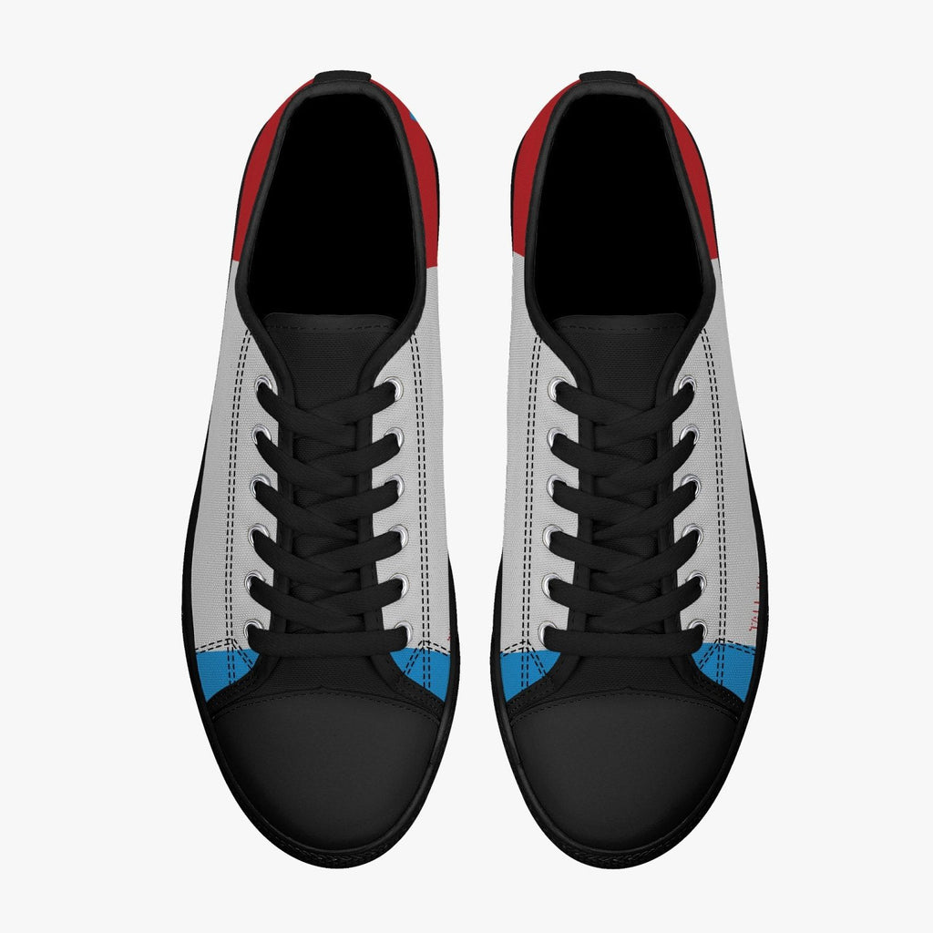 P-51 "Tall In The Saddle" Low Top Canvas Shoes - I Love a Hangar