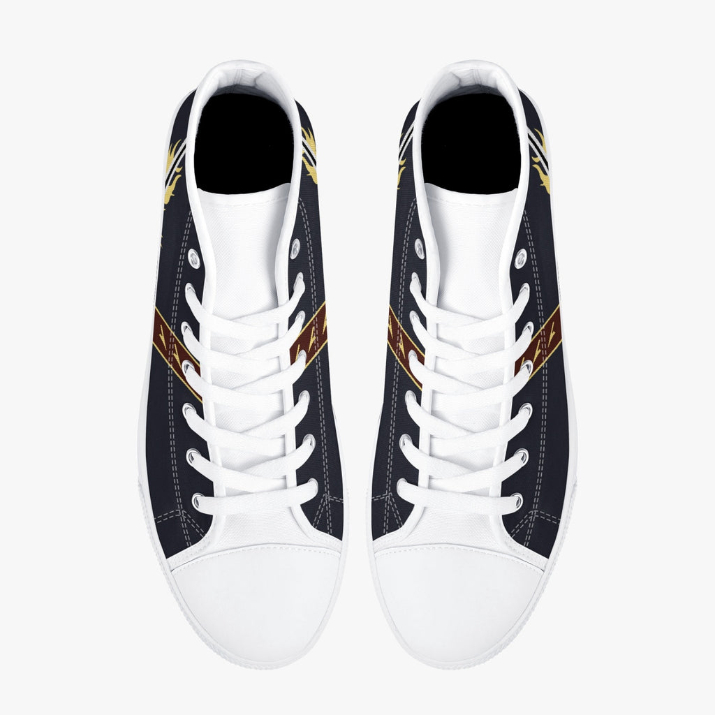 VAQ-136 "The Gauntlets" High Top Canvas Shoes - I Love a Hangar