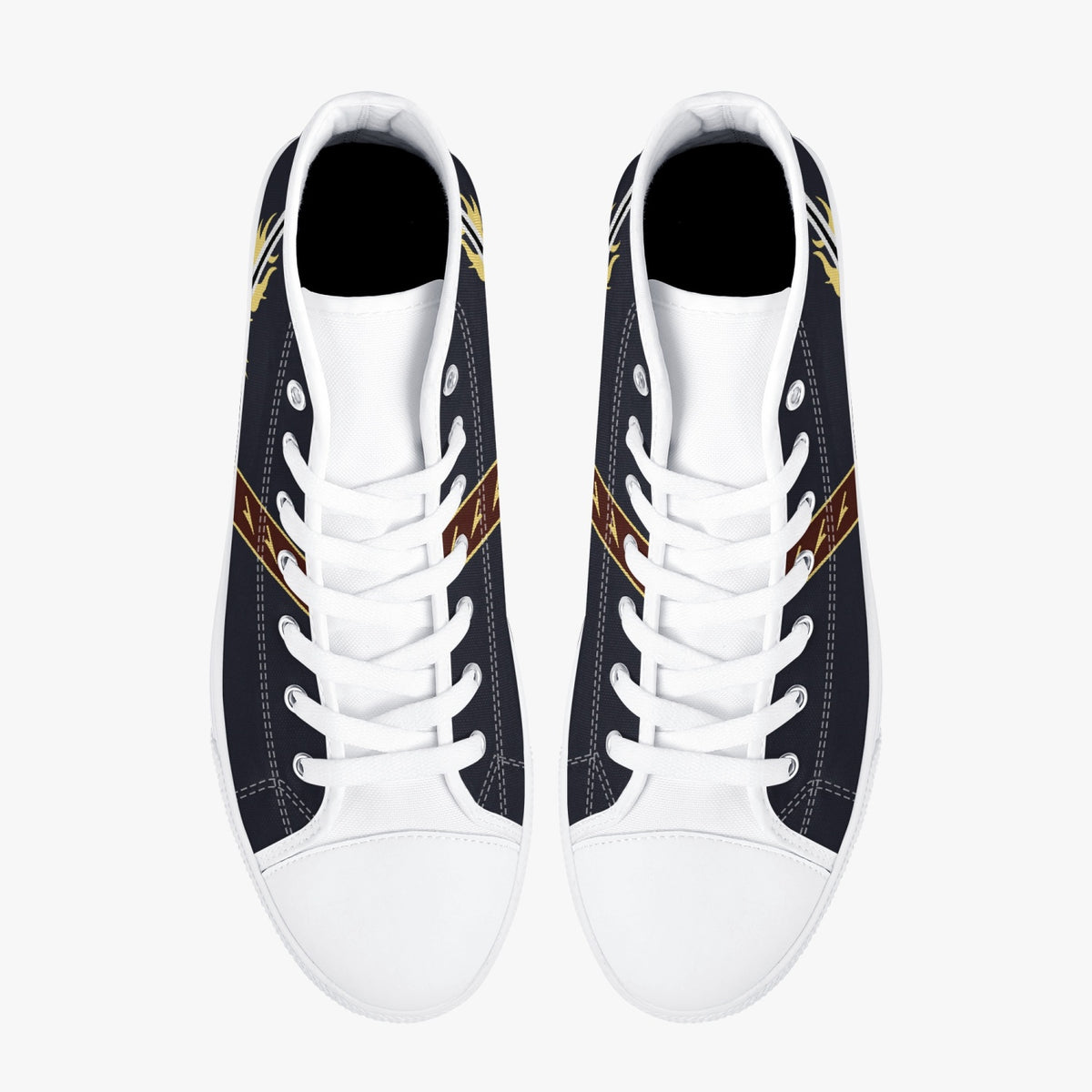 VAQ-136 "The Gauntlets" High Top Canvas Shoes - I Love a Hangar