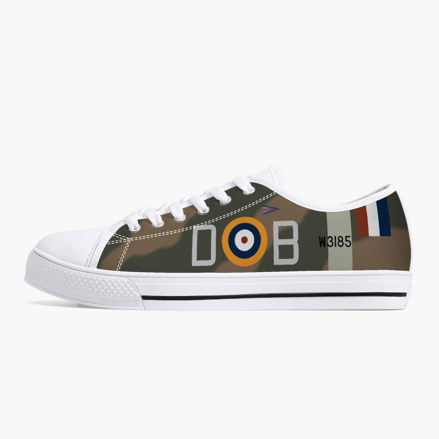 Spitfire "D-B" Low Top Canvas Shoes - I Love a Hangar