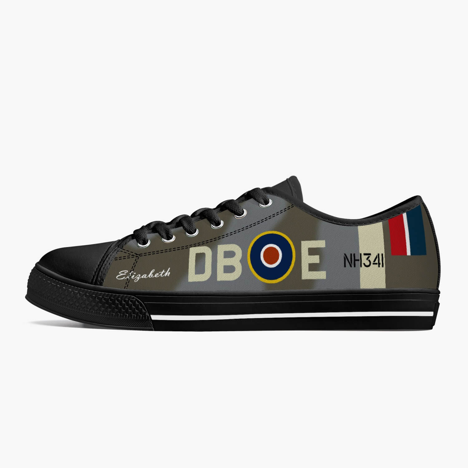 Spitfire "Elizabeth" Low Top Canvas Shoes - I Love a Hangar