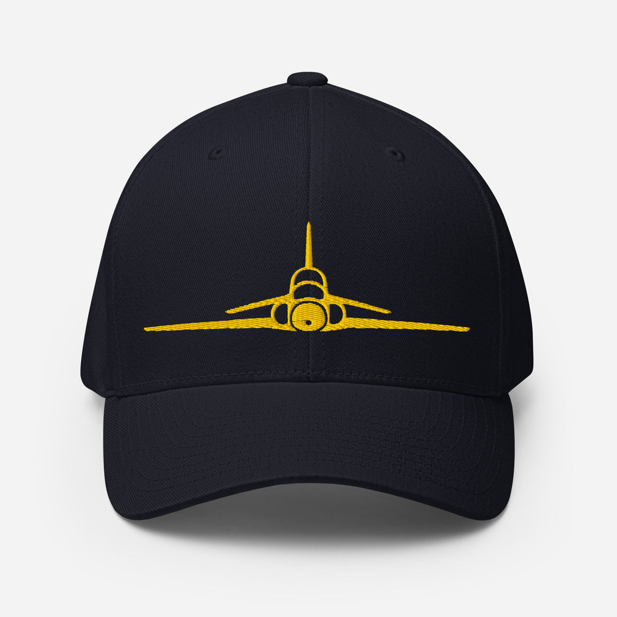 Hawk Jet Trainer Structured Twill Cap (Front & Back Design)