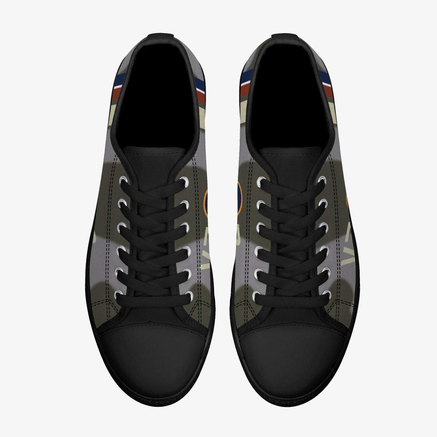 Spitfire "VZ-B" Low Top Canvas Shoes - I Love a Hangar