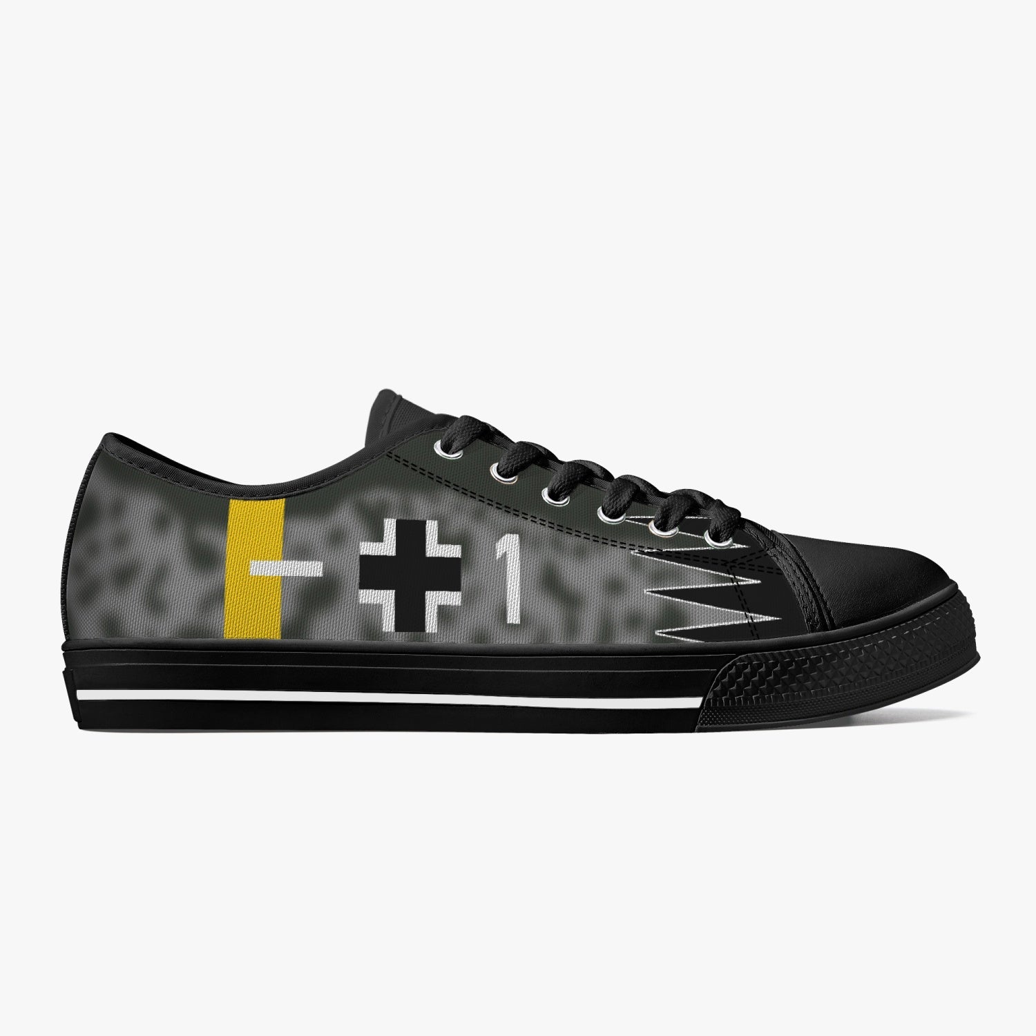 Bf-109 "Karaya 1" Low Top Canvas Shoes - I Love a Hangar