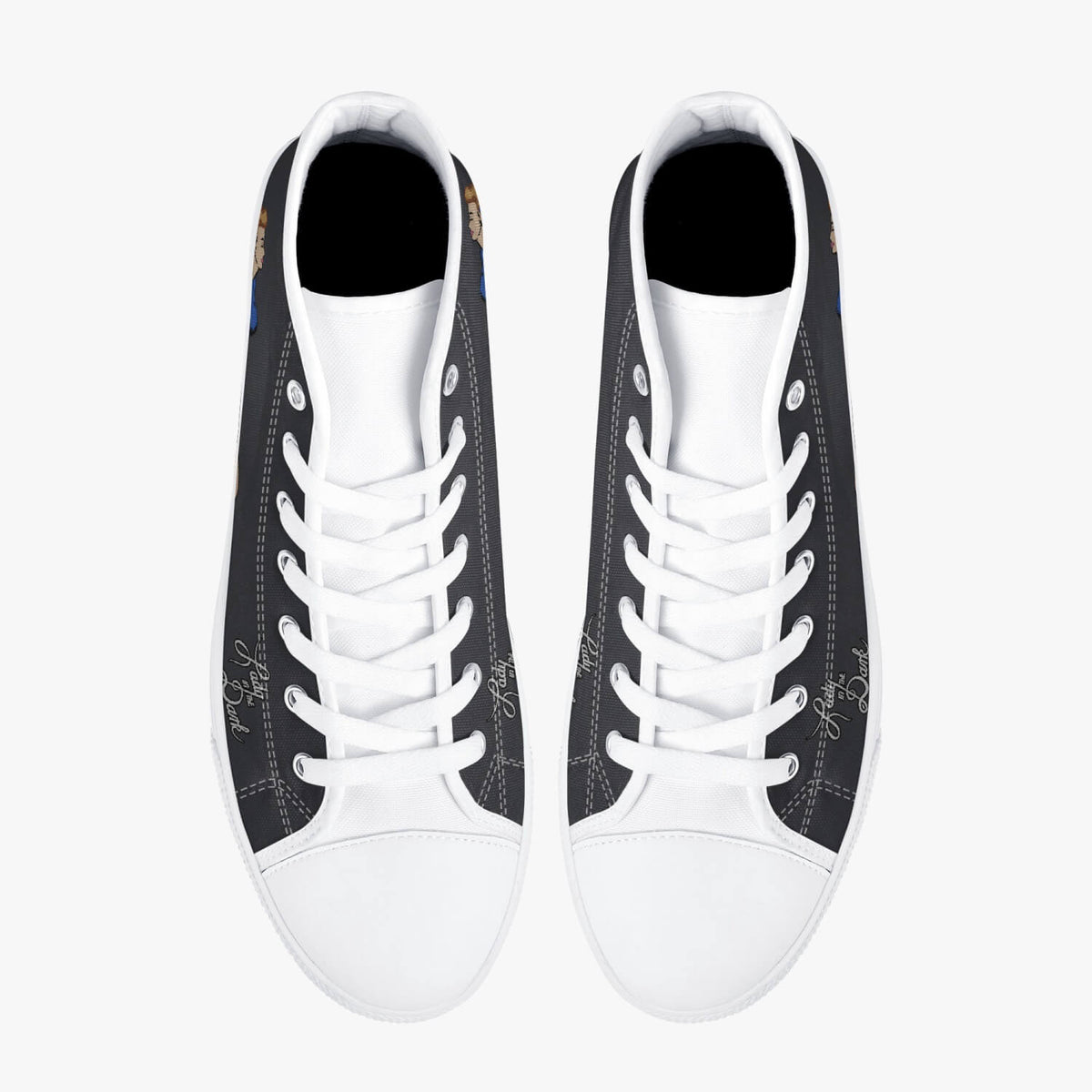 P-61 "Lady in the Dark" High Top Canvas Shoes - I Love a Hangar