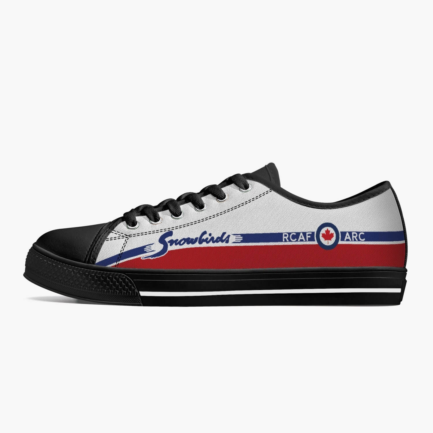 "Snowbirds" Low Top Canvas Shoes - I Love a Hangar