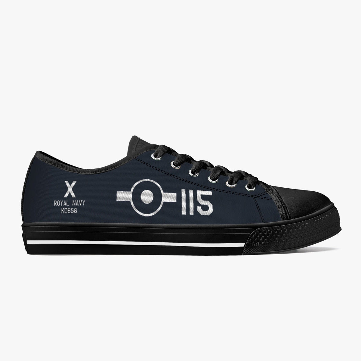 FG-1D Corsair  "X-115 " Low Top Canvas Shoes - I Love a Hangar