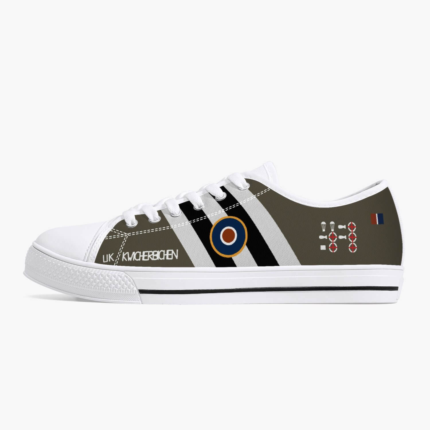 C-47 "Kwicherbichen" Low Top Canvas Shoes - I Love a Hangar