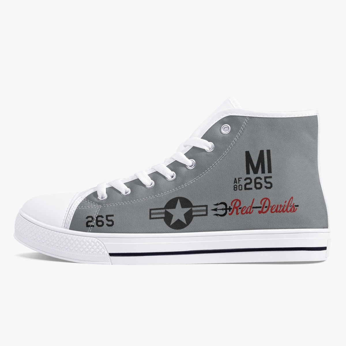 A-10 "Red Devils" High Top Canvas Shoes - I Love a Hangar