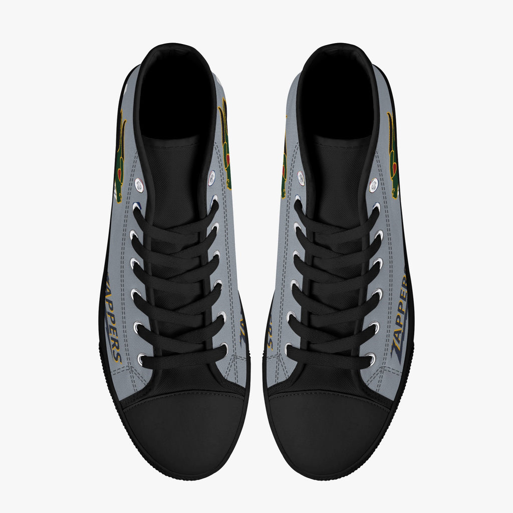 VAQ-130 "Zappers" High Top Canvas Shoes - I Love a Hangar