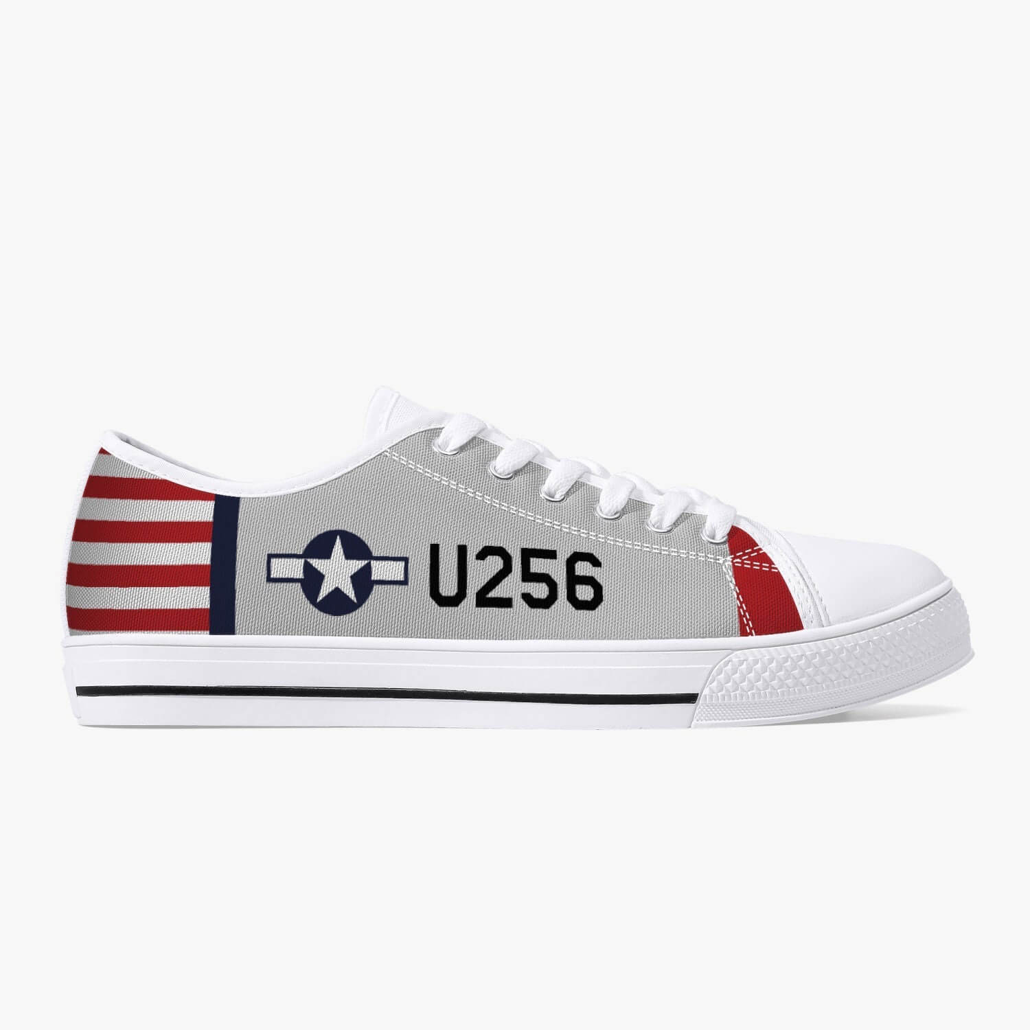 AT-6 W.A.S.P. Low Top Canvas Shoes - I Love a Hangar