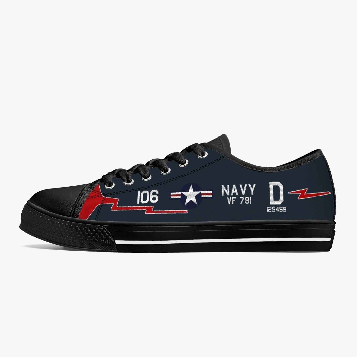 F9F-5 Panther "D106" Low Top Canvas Shoes - I Love a Hangar