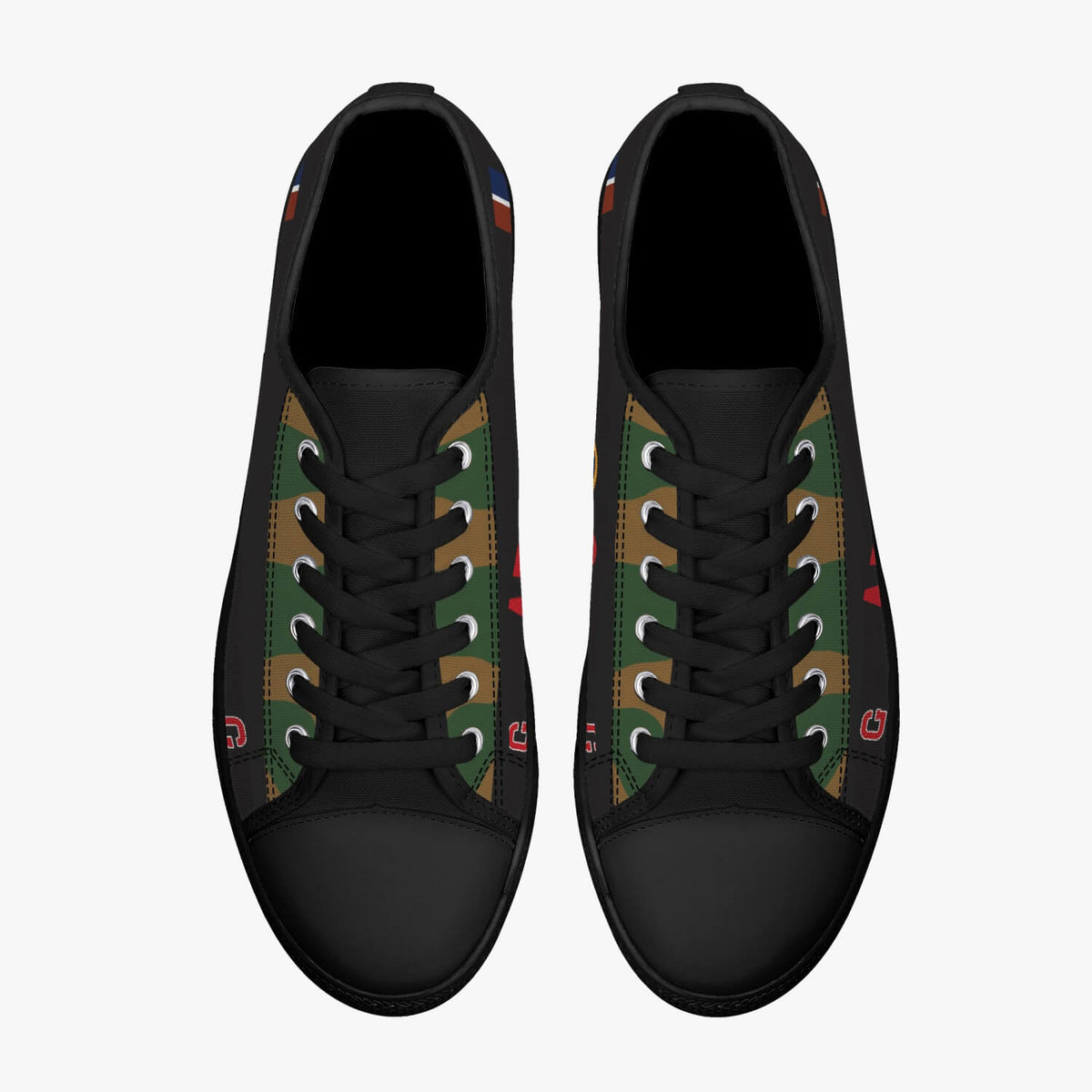Lancaster "AR-G" Low Top Canvas Shoes - I Love a Hangar