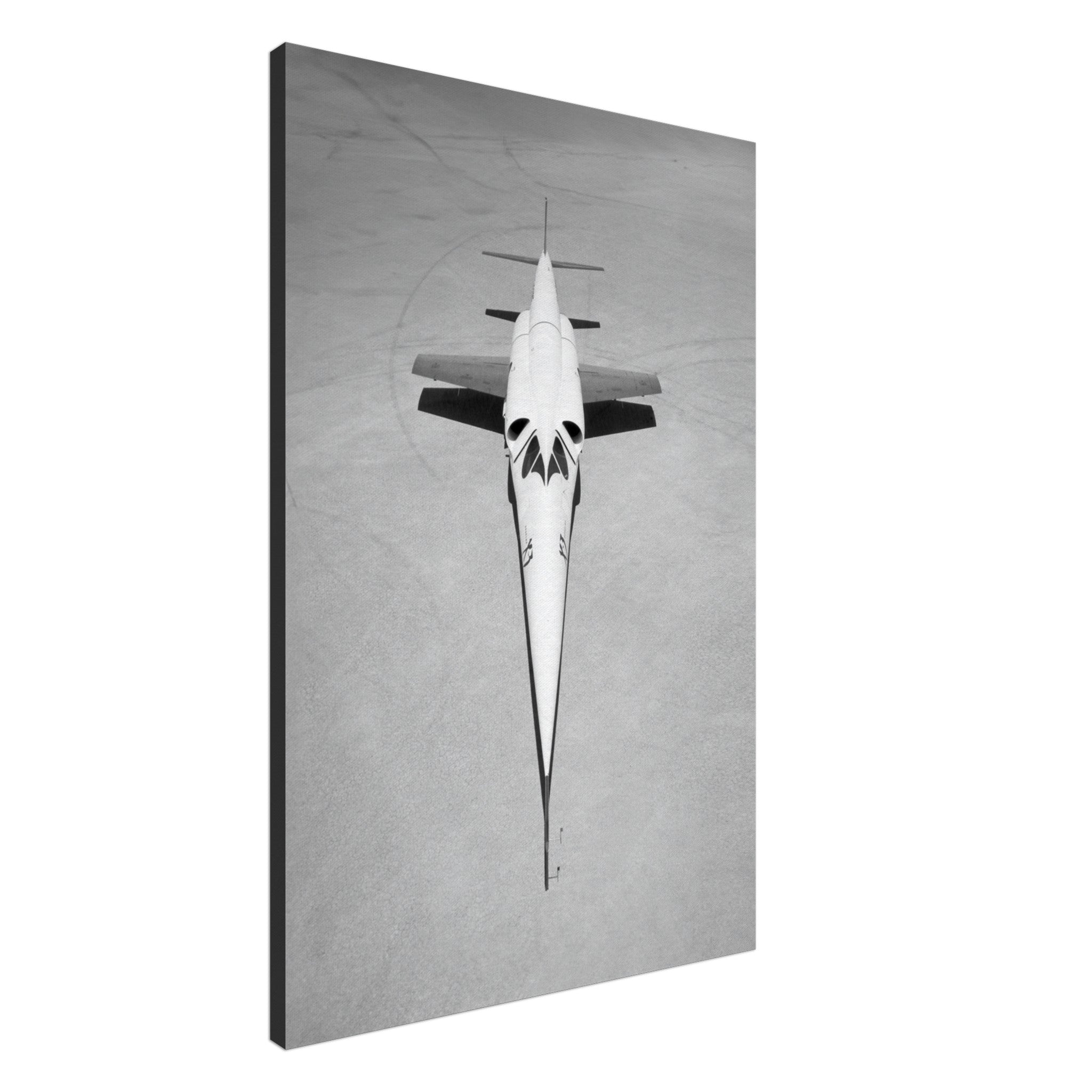 X-3 "Stiletto" on Canvas - I Love a Hangar